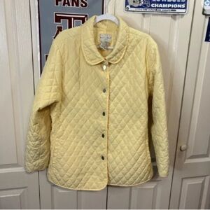 Lemon Yellow Quilted Women's Puffer Jacket